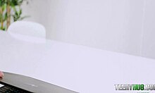 Kallie Taylor Blows Damon Dice Like A Pornstar