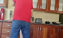 Fuck me hard before my husband gets home for lunch, cum on my ass