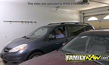 Petite teen babe rides a big cock in POV after blowjob!