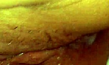 Amateur woman records herself feeling very hot