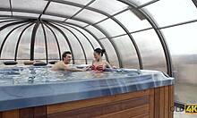 old4k handsome angie moon makes awesome love to flawless young 18+ model