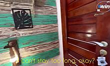 Did that hot latina babe ride a stranger's cock at the inn?