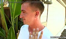 pornstar group performs outdoor activities