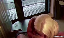 ex girlfriend with mega tits rides cock in anal creampie german teen scene