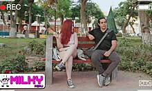 Greta Sweet bends over for intense doggystyle sucking at the police station