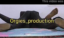 fucking my hot milf wife bent over