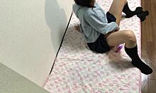 Amateur Japanese Girl Learns Masturbation And Cums Hard