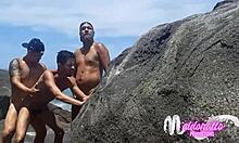 Gay amateurs bareback on rio beach