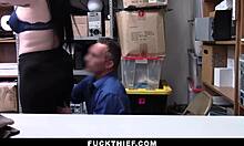 uhh, caught teen stealin’ from store, got busted!