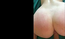 Submissive woman with big natural tits smokes while getting her wet pussy poked by cock in homemade scene.