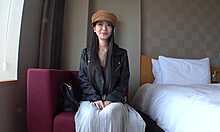 softcore pickup, first shoot. 931 desire explodes, silky long-haired stunning sexless housewife erika-san, touching boobs switches her on, almost no resistance to sex