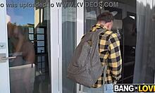 She Meets Young Actors Berry Mckockiner And Blaire Johnson In Various Positions