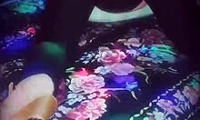 Sharon, a 40-year-old receptionist, rushes home to dress as a slut for her husband to lick her ass