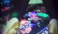 Sharon, a 40-year-old receptionist, rushes home to dress as a slut for her husband to lick her ass