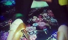 Sharon, a 40-year-old receptionist, rushes home to dress as a slut for her husband to lick her ass