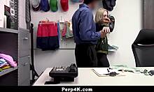 emma starletto handcuffed and fucked by security officer - perp4k