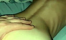 young girlfriend gets doggystyle from friend's big cock in amateur scene