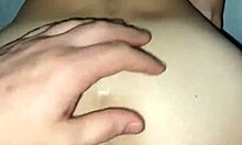 young girlfriend gets doggystyle from friend's big cock in amateur scene