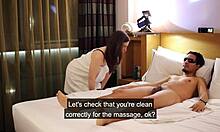 Casimiro's intense massage turns into wild interracial fucking with dirty talk