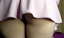 Hot Girl Masturbates Wet Pussy After Class?