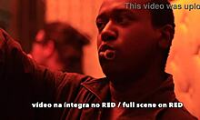 André Medeiros leads group fetish sex with tattoos and long hair