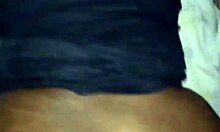 Greedy Black Woman Enjoys Anal In Lingerie!