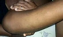 Greedy Black Woman Enjoys Anal In Lingerie!