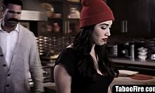 Does your stepfather bang you and the milf psychologist in a threesome?