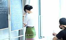 Beautiful Teacher Craves Hard Ass Banging Behind Closed Doors