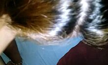 Girlfriend Sucks Me At Night, Pulls Thong Aside And Fucks!