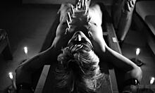 Sally Submits in Bondage, Bound and Slapped with Nasty Spitting!