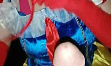 This beautiful brunette is sucking her boyfriend's big black cock so eagerly