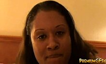 bbw ebony babe uses dildo on her pussy