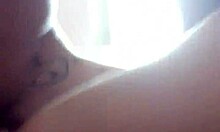 Millyslascy tries to pack luggage while getting fucked by monster cock on webcam, showing big tits and pussy