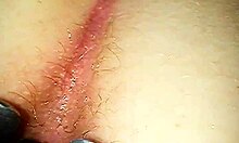 Teen 18+ trains for deep anal with toys