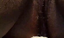 i'm pleasin my ebony ass with toys