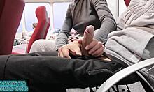 A Quickie Creampie In Front Of The Window