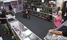 Stunning minx gets fucked hard in reality movie! Blowjob and sucking scenes.