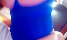 this chubby milf plays the slut, sucking and riding her husband’s stepbrother until he fills her up