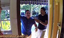 Party Teens Experience Intense Pleasure Riding Dicks in High Definition