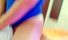 this chubby milf plays the slut, sucking and riding her husband’s stepbrother until he fills her up