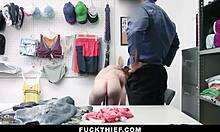 Brunette Babe Punished By Burglar In Doggystyle