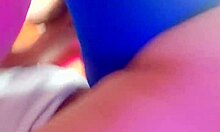 this chubby milf plays the slut, sucking and riding her husband’s stepbrother until he fills her up