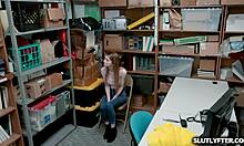 Nadya Nabakova's Pussy Overkilled By LP Officer's Monster Cock In Office