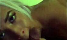 She fucks hard and swallows cock in her sexiest cosplays and lingerie with monster cock