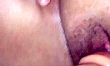 another amateur babe ends up playing with her wet pussy in this steamy homemade clip