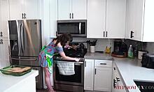 taste of jenna noelle's ass while stepson oliver faze watches from pov