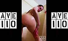 i groped my petite 18+ tits in the shower solo