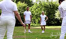 Hot New Tennis Coach Bent Over For Deepthroat