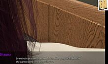 shauna relaxes in college with her teacher, exploring some amateur hentai in 3d